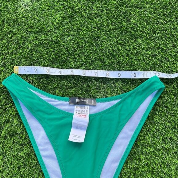 MISSGUIDED High Cut Bikini Bottom size 6 - Picture 1 of 6